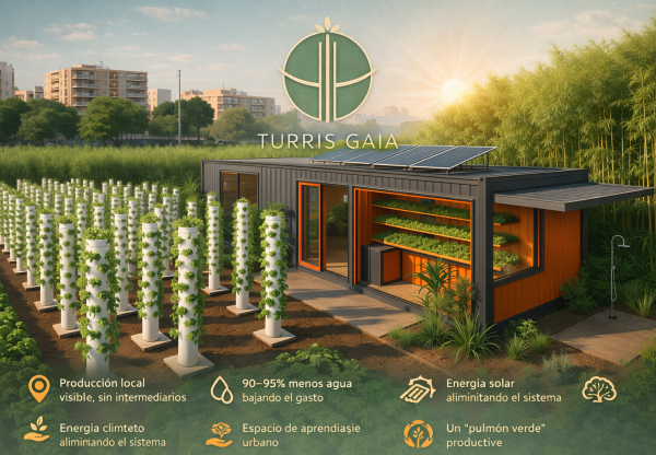Imagen de cabecera de TURRIS GAIA – Cultivación Urbana