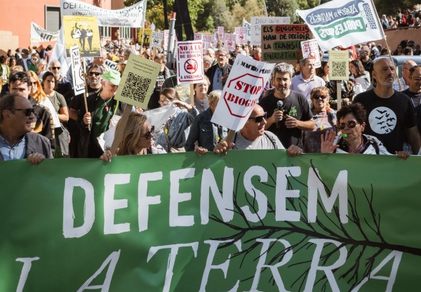 Imagen de cabecera de Aturem la macrocentral de biogàs de La Sentiu de Sió