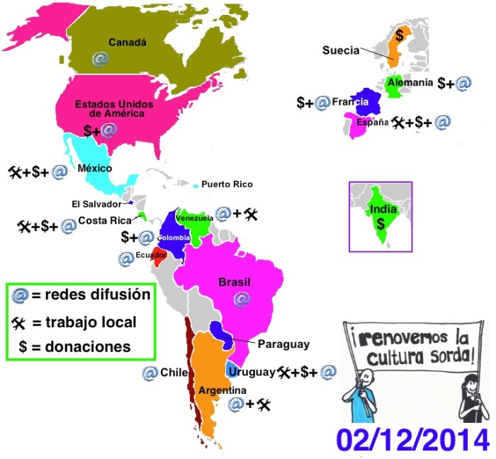 El mapa se tiñe cada vez más!