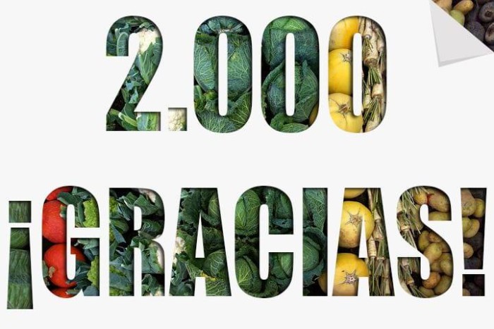 2000 Gracias!!!