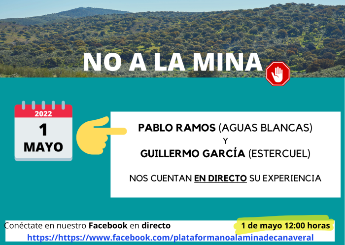 TIENES OTRA CITA. DOMINGO DÍA 1 DE MAYO A LAS 12:00 HORAS. FB LIVE.